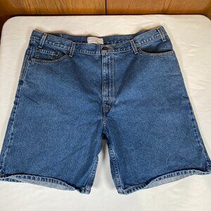 Levi's Signature Relaxed Fit Denim Shorts Men's 44 Blue 100% Cotton